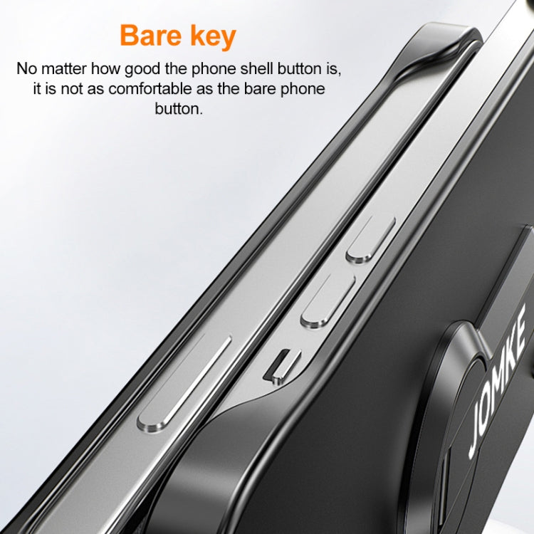 For Redmi Note 13 Baking Varnish 360 Rotate Holder No Frame PC Phone Case
