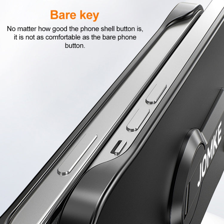 For Redmi Note 13 Pro Baking Varnish 360 Rotate Holder No Frame PC Phone Case