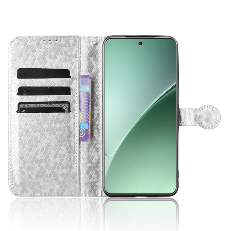 For Xiaomi 15 Pro Honeycomb Dot Texture Leather Phone Case