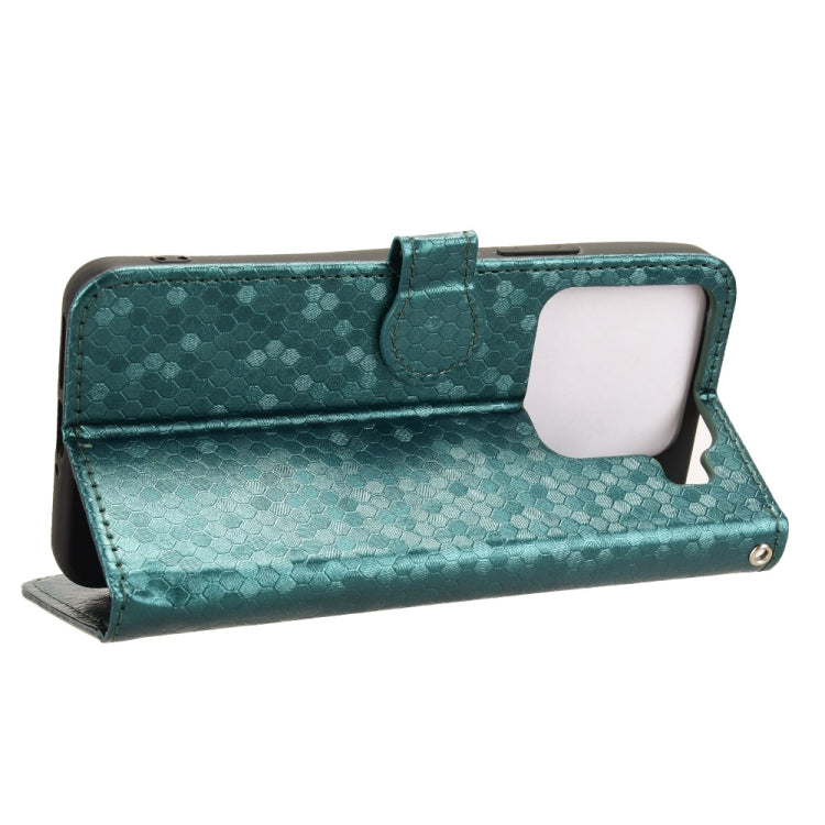 For Xiaomi 15 Honeycomb Dot Texture Leather Phone Case