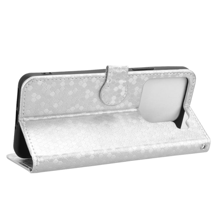 For Xiaomi 15 Honeycomb Dot Texture Leather Phone Case