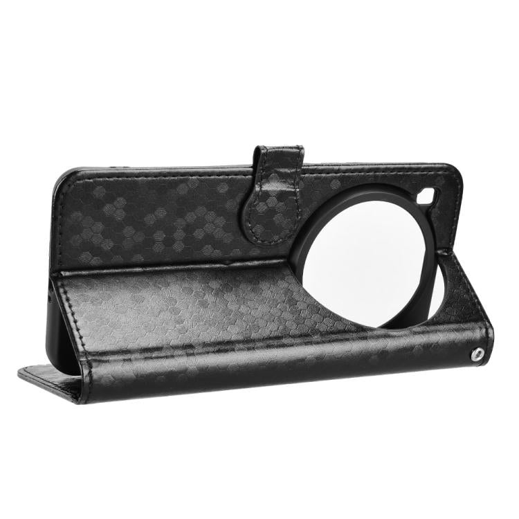 For Xiaomi 15 Ultra Honeycomb Dot Texture Leather Phone Case