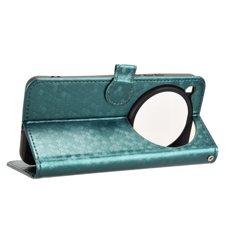 For Xiaomi 15 Ultra Honeycomb Dot Texture Leather Phone Case