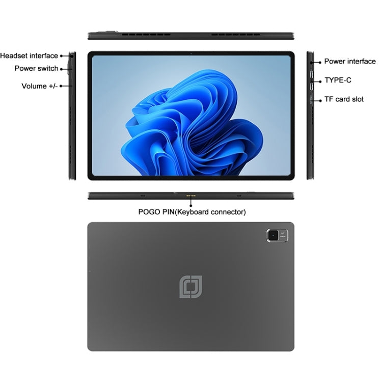 Jumper EZpad V12 Pro Tablet PC, 12GB+256GB, No Keyboard, 12 inch Windows 11 Home OS Intel Alder Lake N95 Quad Core