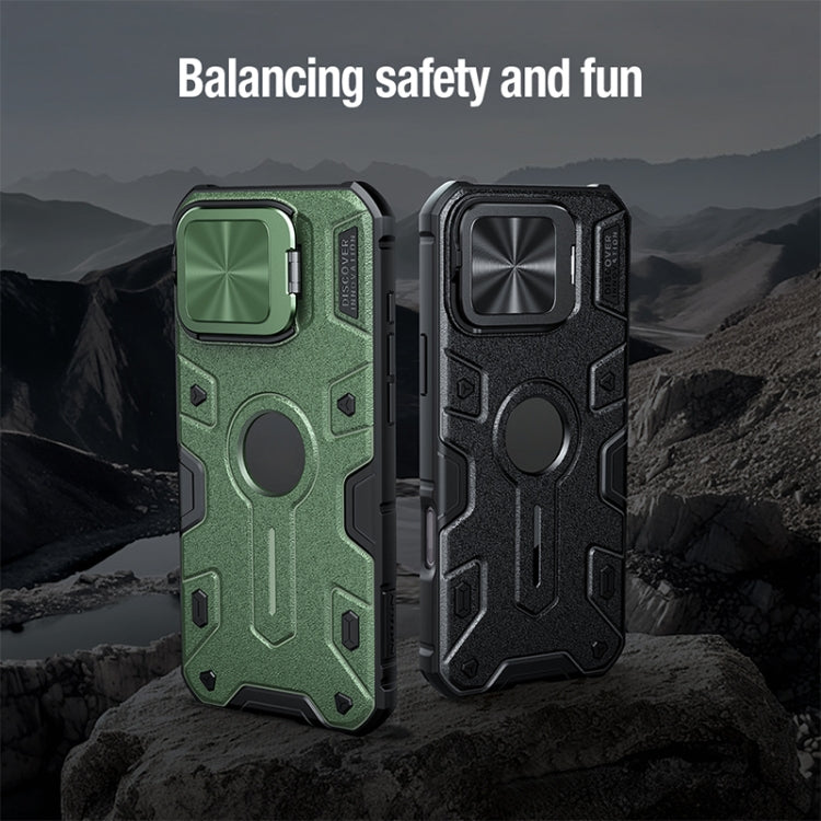 For iPhone 16 Pro Max NILLKIN Black Rhino Prop MagSafe Magnetic PC Phone Case
