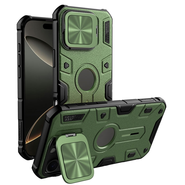 For iPhone 16 Pro Max NILLKIN Black Rhino Prop MagSafe Magnetic PC Phone Case
