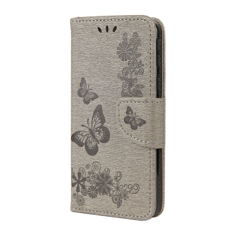 For Samsung Galaxy A01 Core Butterflies Embossing Horizontal Flip Leather Case with Holder & Card Slots & Wallet