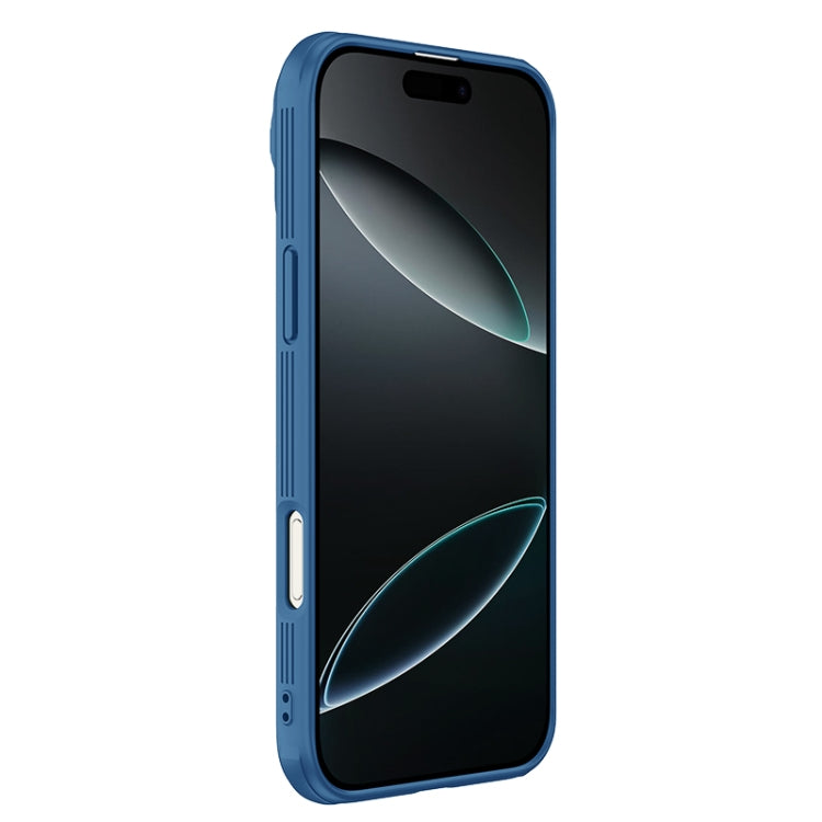 For iPhone 16 Pro Max NILLKIN Black Mirror Prop CD Texture Mirror Phone Case