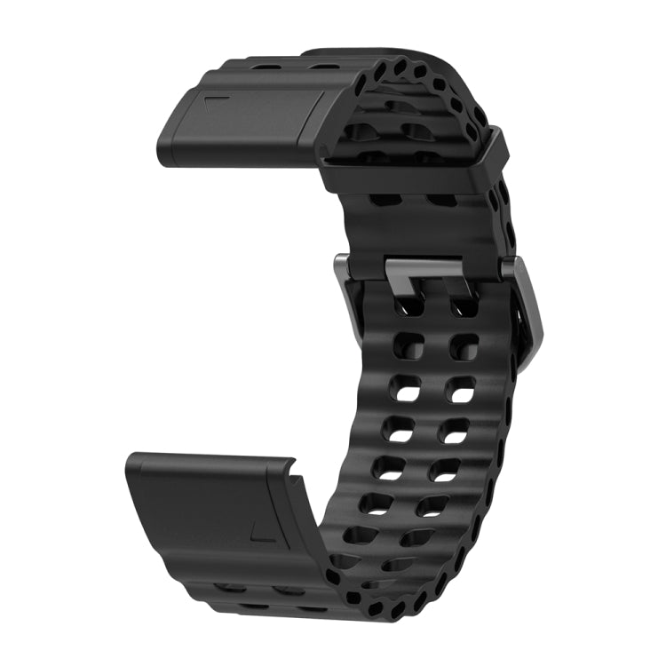 For Garmin 26mm Ocean Quick Release Silicone Watch Band