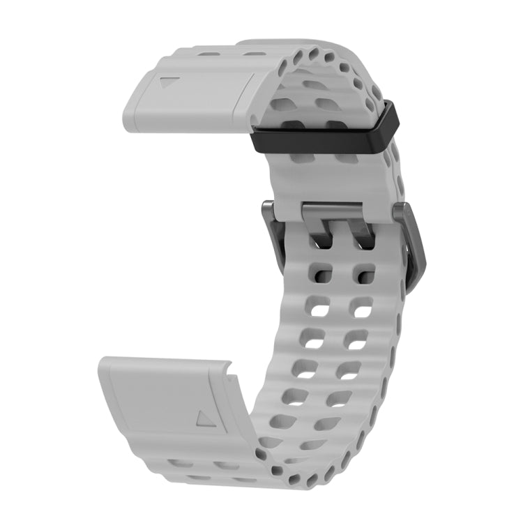 For Garmin 26mm Ocean Quick Release Silicone Watch Band