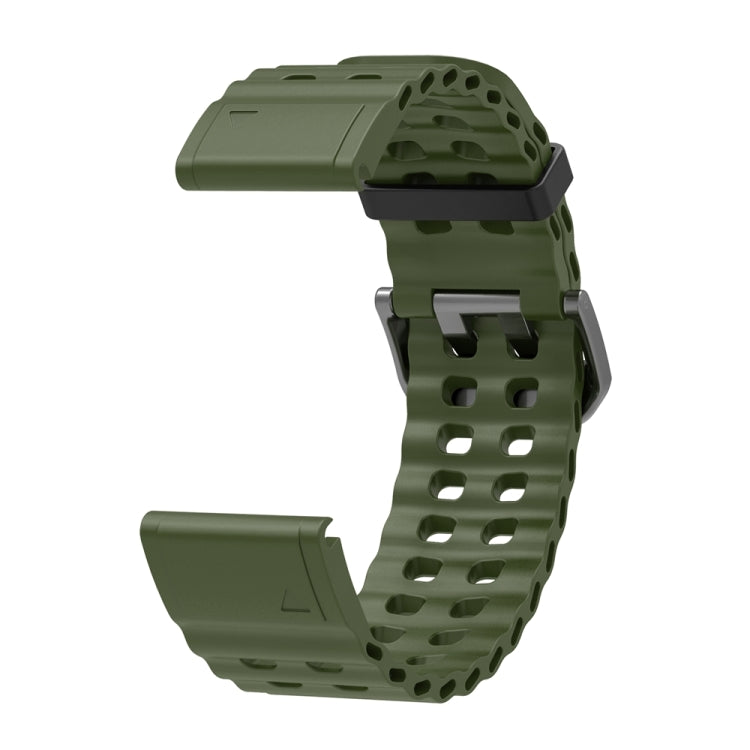 For Garmin 26mm Ocean Quick Release Silicone Watch Band