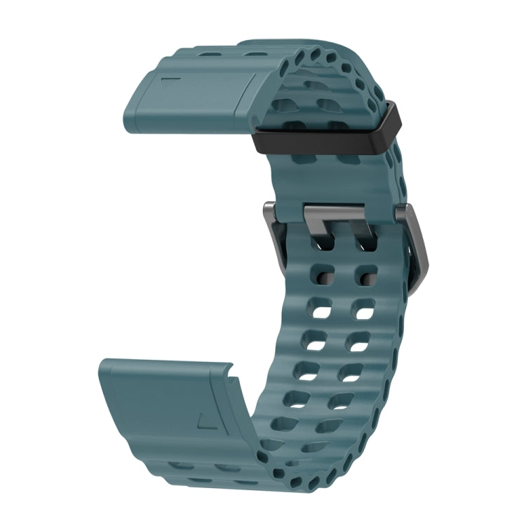 For Garmin 26mm Ocean Quick Release Silicone Watch Band