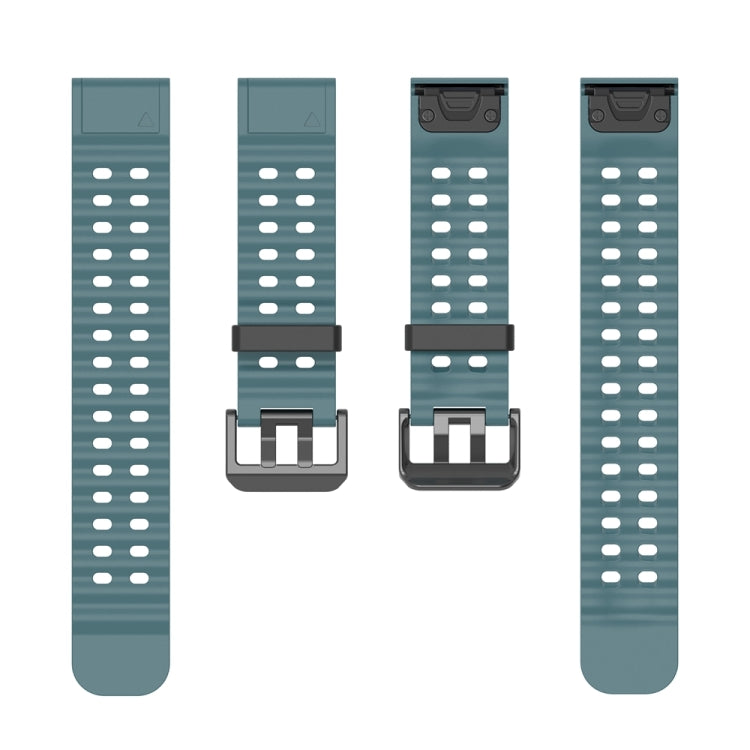 For Garmin 26mm Ocean Quick Release Silicone Watch Band