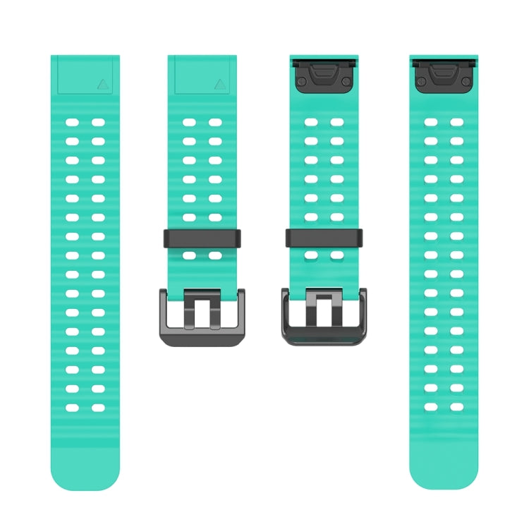 For Garmin 26mm Ocean Quick Release Silicone Watch Band