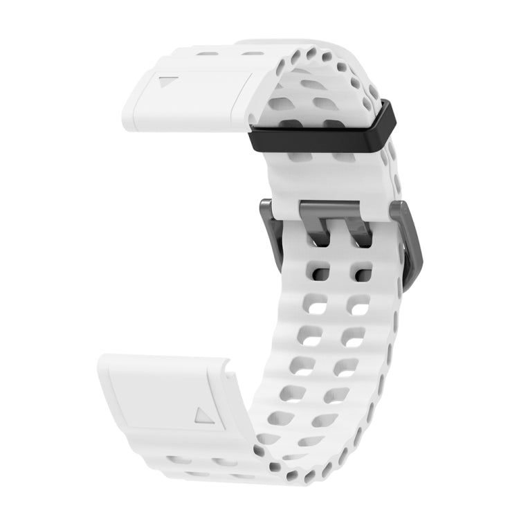 For Garmin 22mm Ocean Quick Release Silicone Watch Band
