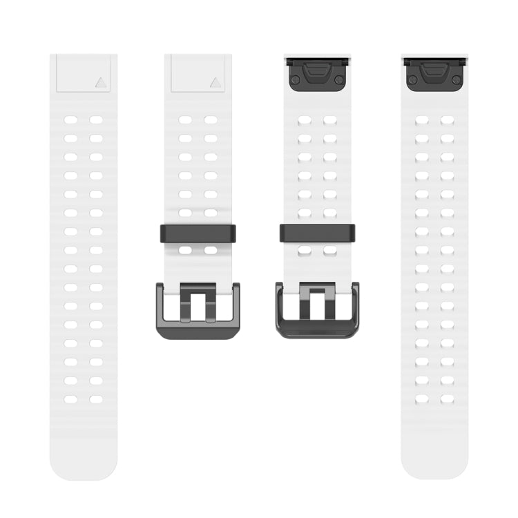 For Garmin 22mm Ocean Quick Release Silicone Watch Band