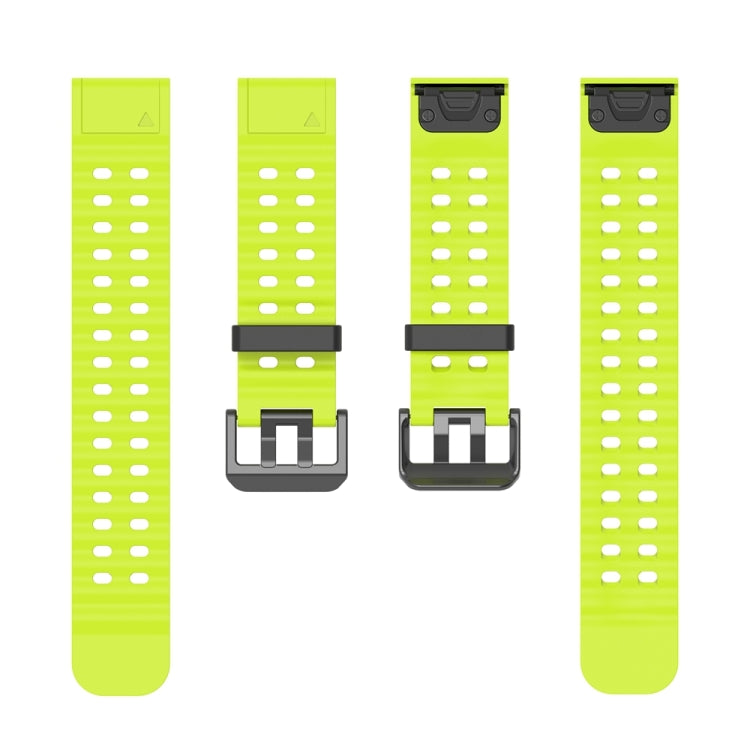 For Garmin 22mm Ocean Quick Release Silicone Watch Band