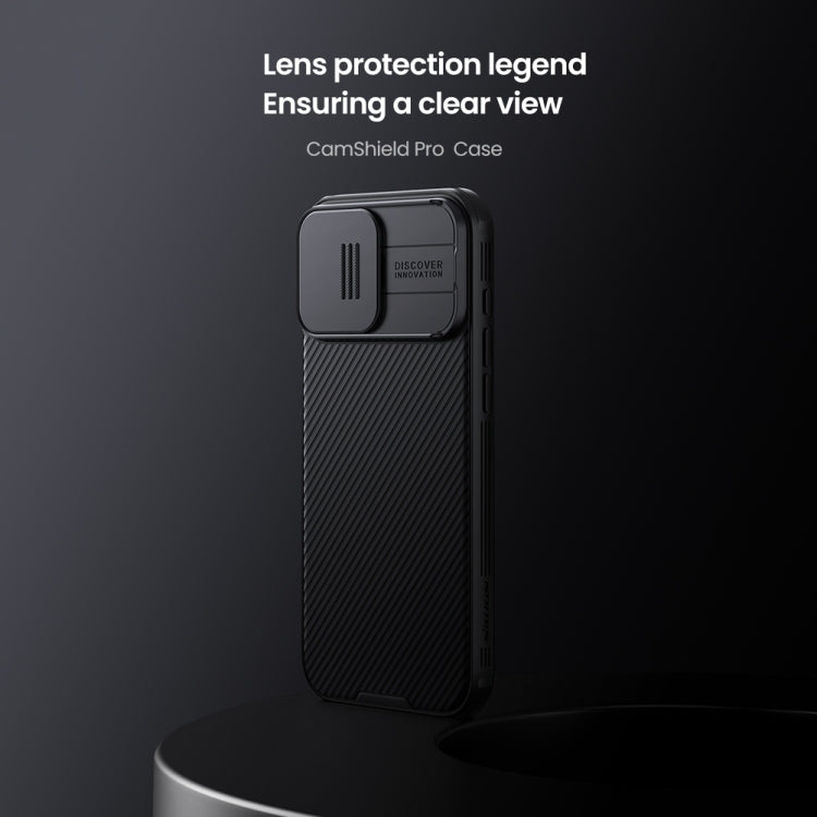 For iPhone 16 Pro Max NILLKIN CamShield Pro PC Phone Case