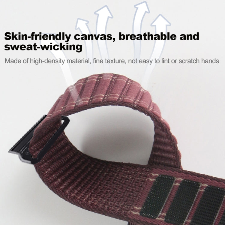 For Garmin 26mm Nylon Loop Hook And Loop Fastener Quick Release Watch Band