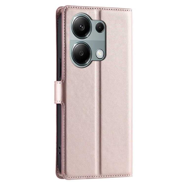 For Redmi Note 13 Pro 4G Global Voltage Ultra-thin Dot Leather Phone Case