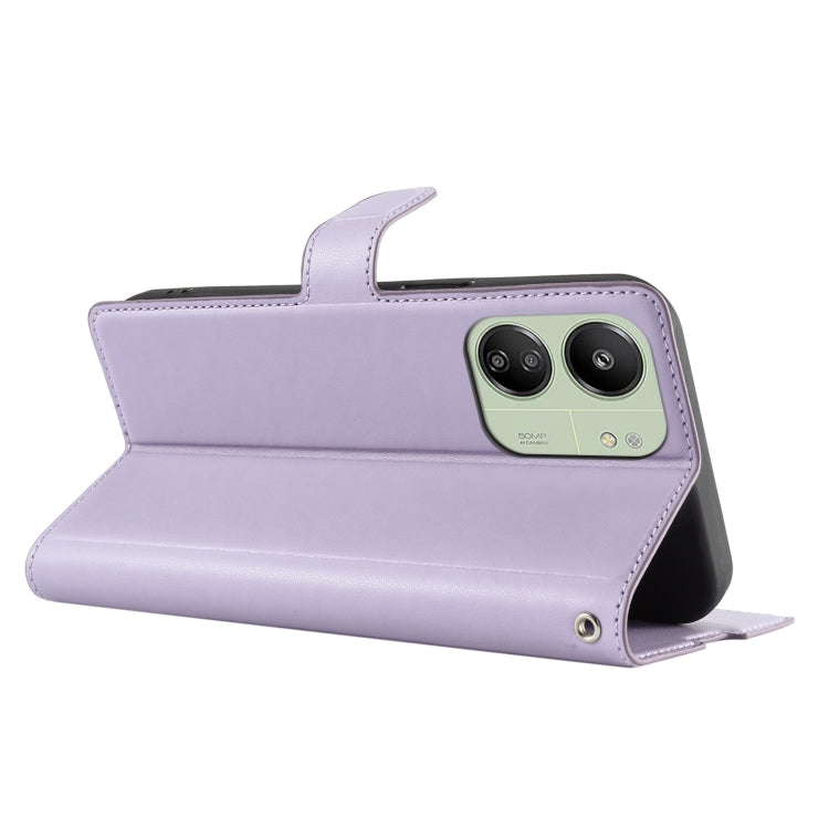For Redmi 13C Voltage Ultra-thin Dot Leather Phone Case