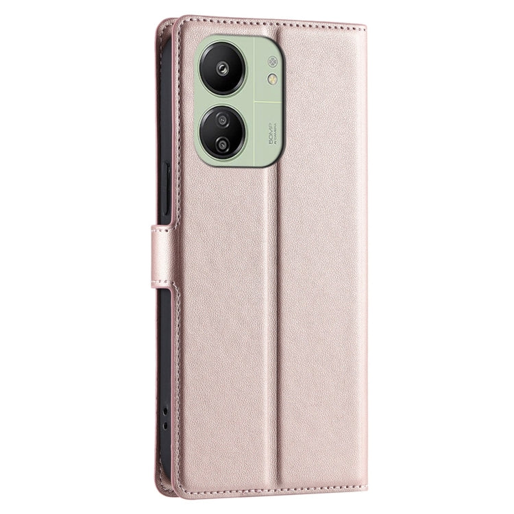 For Redmi 13C Voltage Ultra-thin Dot Leather Phone Case