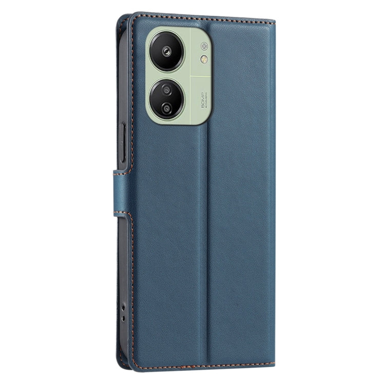For Redmi 13C Voltage Ultra-thin Dot Leather Phone Case