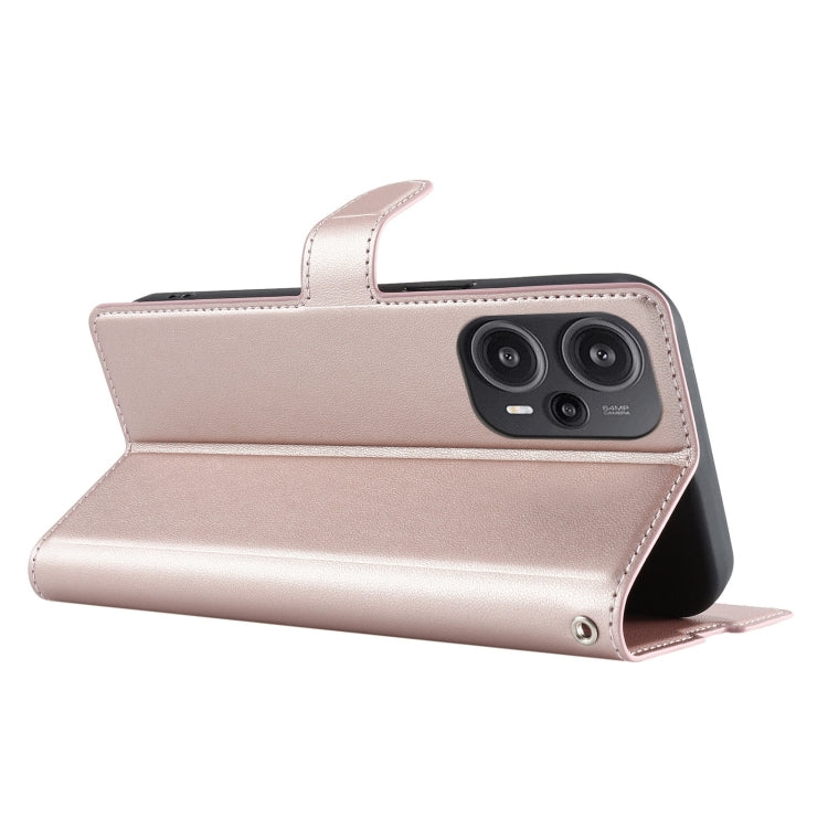 For Redmi Note 12 Turbo 5G Voltage Ultra-thin Dot Leather Phone Case