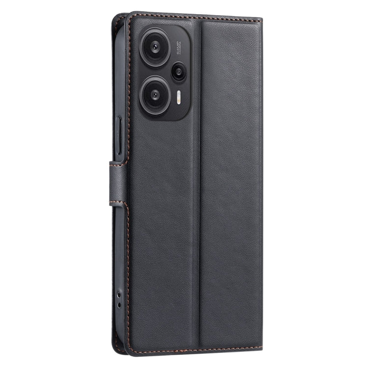 For Redmi Note 12 Turbo 5G Voltage Ultra-thin Dot Leather Phone Case