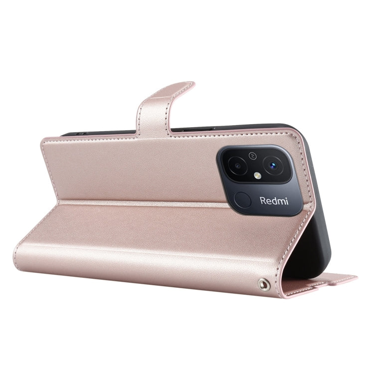 For Redmi 11A 4G Global Voltage Ultra-thin Dot Leather Phone Case