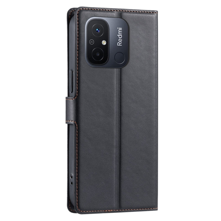 For Redmi 11A 4G Global Voltage Ultra-thin Dot Leather Phone Case