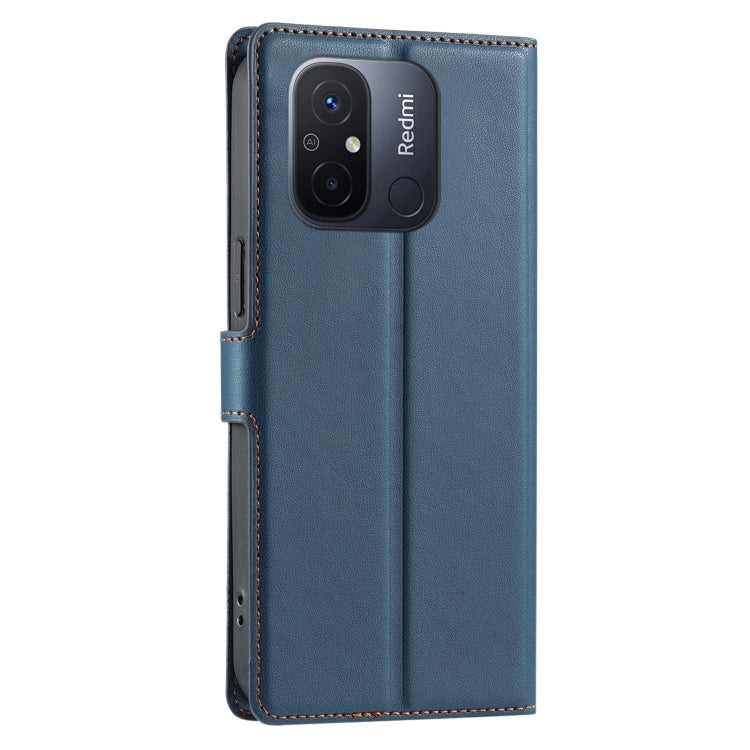 For Redmi 11A 4G Global Voltage Ultra-thin Dot Leather Phone Case