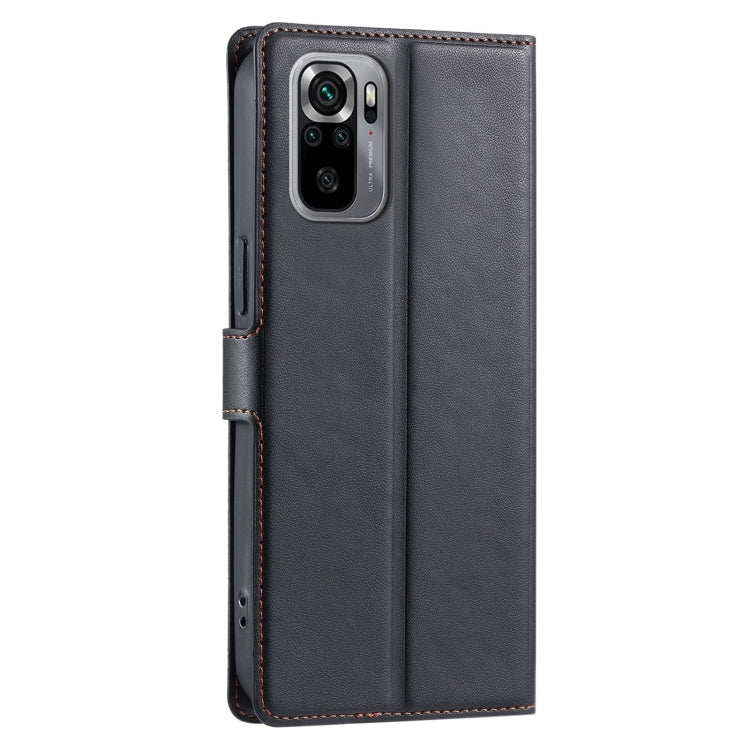 For Redmi Note 10 4G Global Voltage Ultra-thin Dot Leather Phone Case