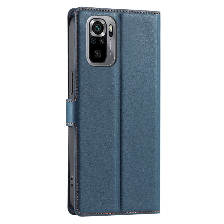 For Redmi Note 10 4G Global Voltage Ultra-thin Dot Leather Phone Case