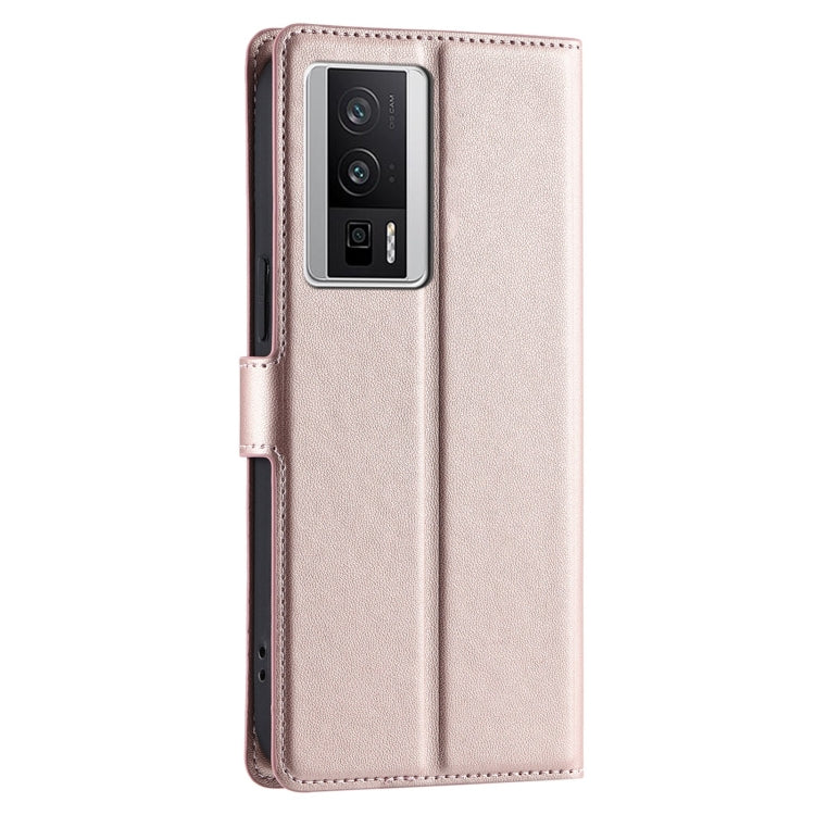For Redmi K60 / K60 Pro Voltage Ultra-thin Dot Leather Phone Case