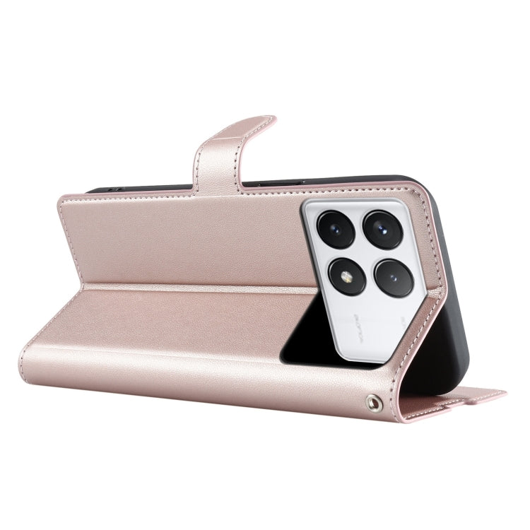 For Redmi K70 Voltage Ultra-thin Dot Leather Phone Case