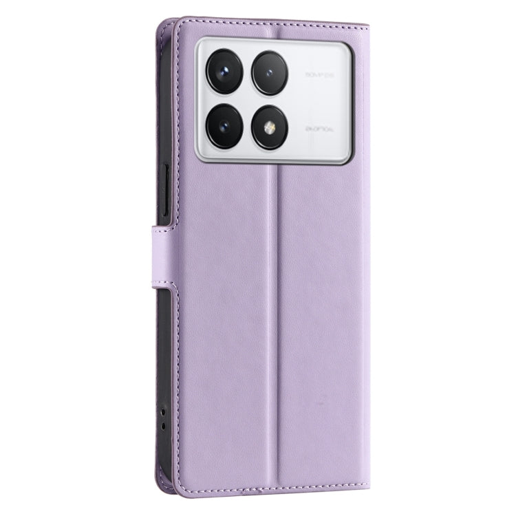 For Redmi K70E Voltage Ultra-thin Dot Leather Phone Case