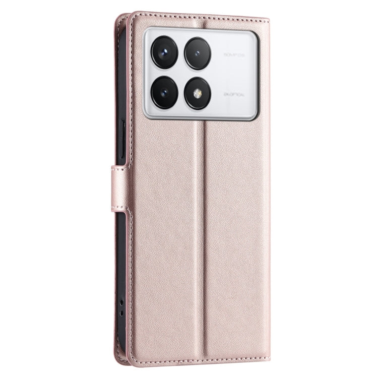 For Redmi K70E Voltage Ultra-thin Dot Leather Phone Case