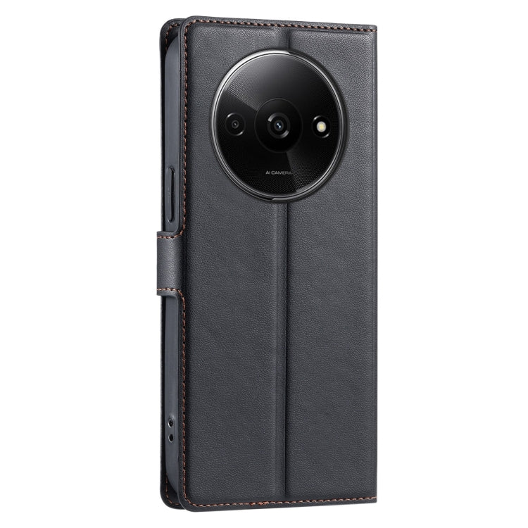 For Redmi A3 4G Global Voltage Ultra-thin Dot Leather Phone Case