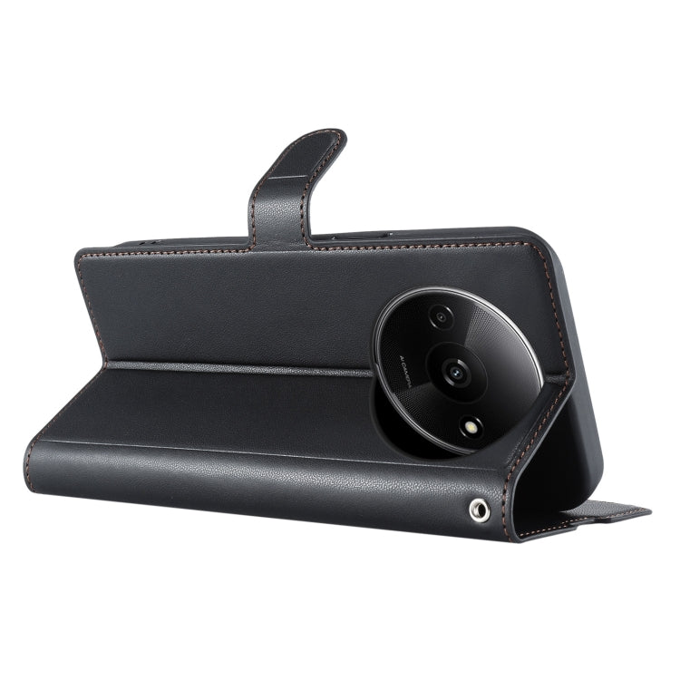 For Redmi A3 4G Global Voltage Ultra-thin Dot Leather Phone Case