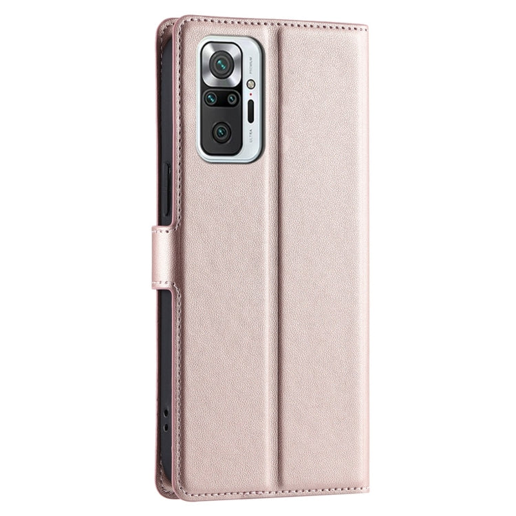 For Redmi Note 10 Pro 4G Global Voltage Ultra-thin Dot Leather Phone Case