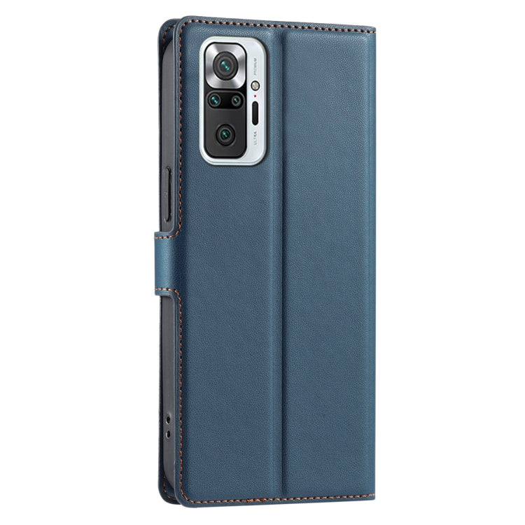For Redmi Note 10 Pro 4G Global Voltage Ultra-thin Dot Leather Phone Case