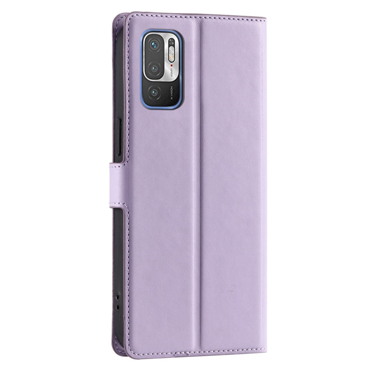 For Redmi Note 10 5G / 10T 5G Voltage Ultra-thin Dot Leather Phone Case