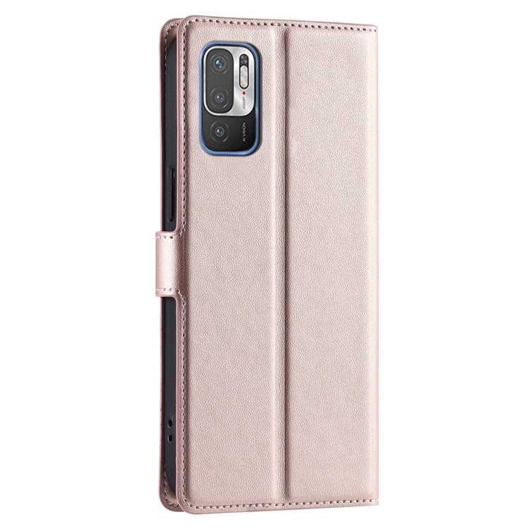 For Redmi Note 10 5G / 10T 5G Voltage Ultra-thin Dot Leather Phone Case