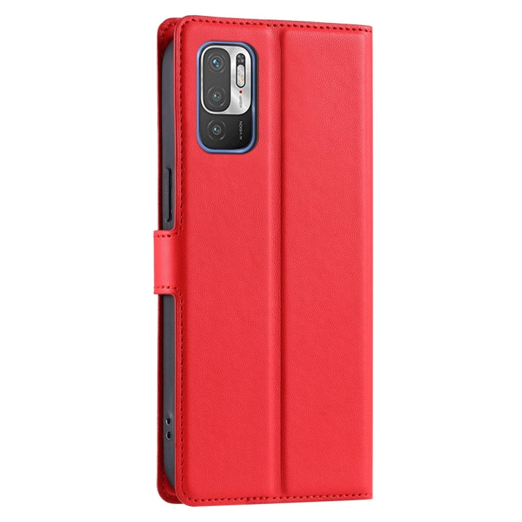 For Redmi Note 10 5G / 10T 5G Voltage Ultra-thin Dot Leather Phone Case