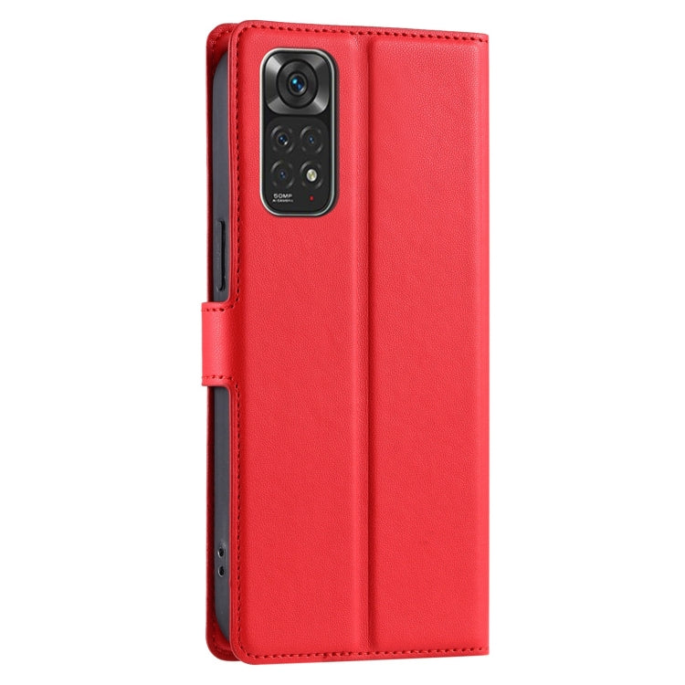 For Redmi Note 11S 4G / 11 4G Global Voltage Ultra-thin Dot Leather Phone Case