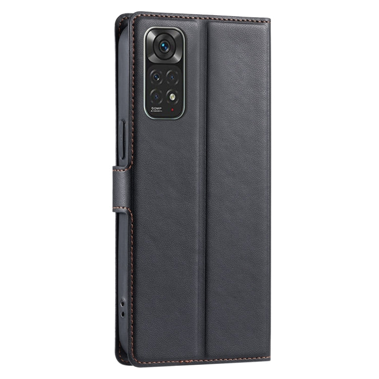 For Redmi Note 11S 4G / 11 4G Global Voltage Ultra-thin Dot Leather Phone Case