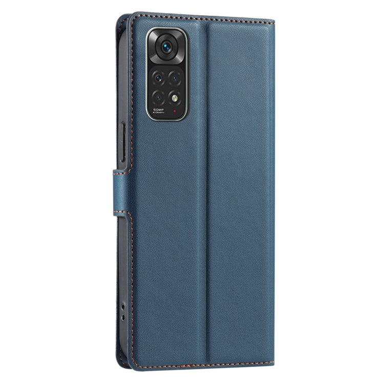For Redmi Note 11S 4G / 11 4G Global Voltage Ultra-thin Dot Leather Phone Case