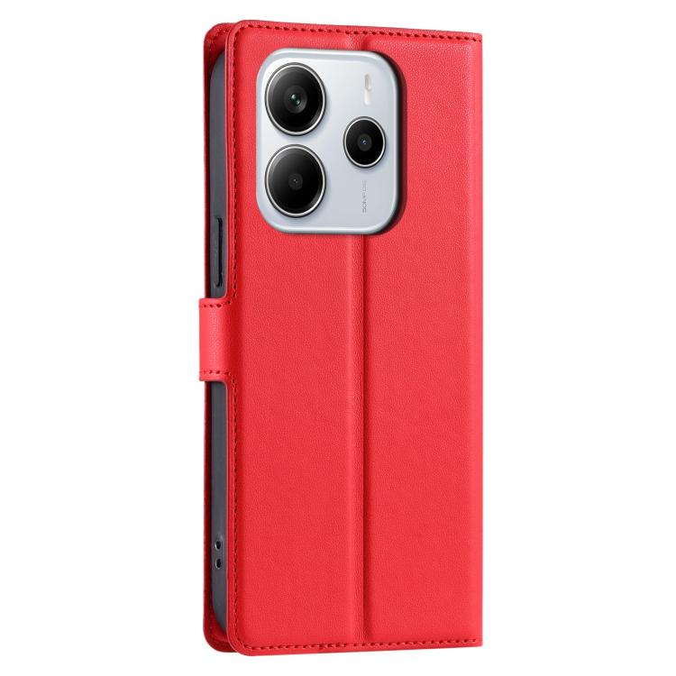 For Redmi Note 14 Pro 4G Global Voltage Ultra-thin Dot Leather Phone Case