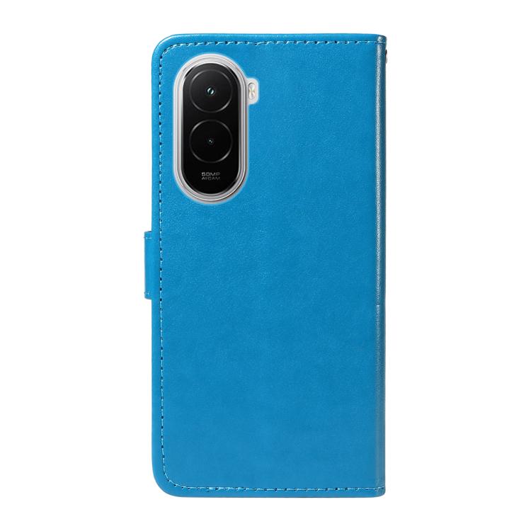 For Xiaomi Poco M7 4G 169mm Cat and Bee Embossed Flip Leather Phone Case